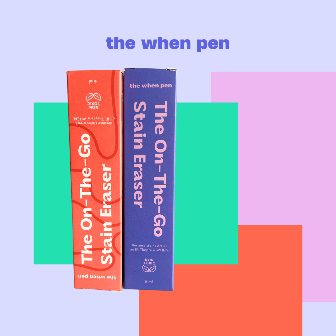 The When Pen - The #1 On-The-Go Stain Erasing Stick